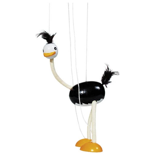 Marionette ostrich