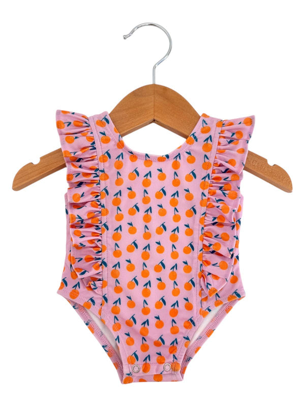 Oranges / Monaco Swimsuit / UPF 50+: