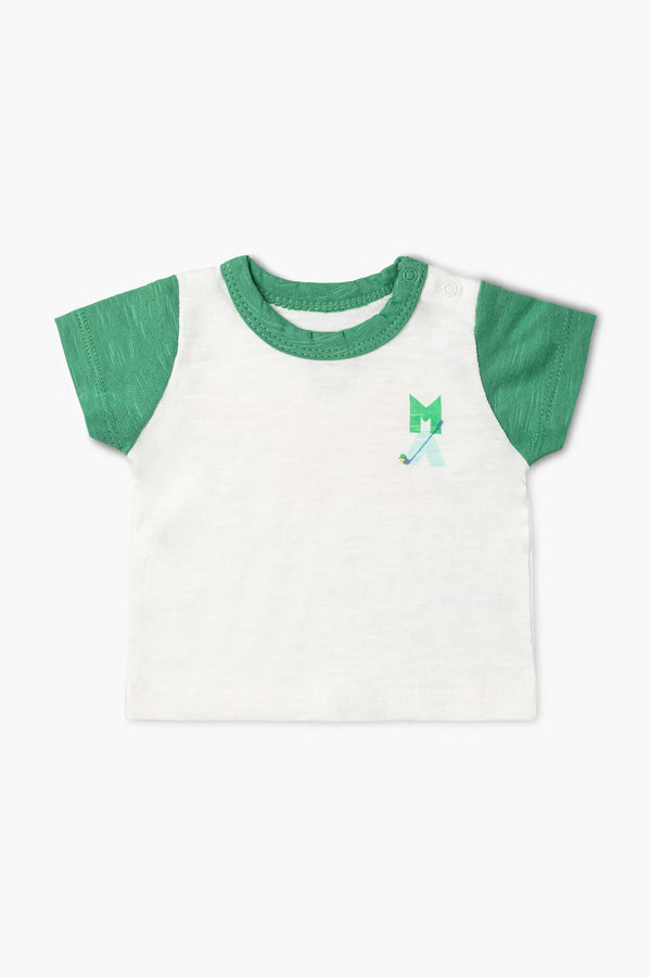 Kids & Baby Short Sleeve Tee + Sporty Sweatshort Set_Golf Day: Unisex / Golf Day