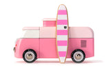 VW Beach Bus Pink