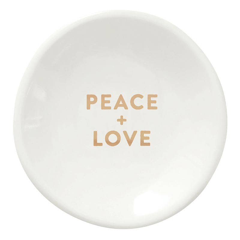 Stud Earrings & Trinket Tray Sets - Peace on Earth