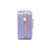 Mermaid Seashell Pearl Jewelry Box: Hot Pink