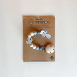 Pacifier Clip Teether Holder Cactus Desert for babies: Pink