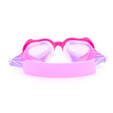 Aloha Flamingo Kids Swim Goggle, Beach, Summer, Girls, Heart