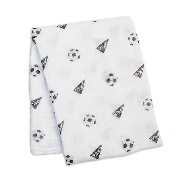 Classic Muslin Swaddle - Soccer