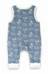Malibu Drew Tank Romper: 3-6m