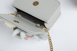 B1207 Bunny Applique Purse (4 Colors): Fuchsia