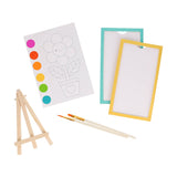 Mini Masterpieces My Painting Set by Chronicle Books, colorful art supplies and miniature canvas for kids' creative painting activities.
