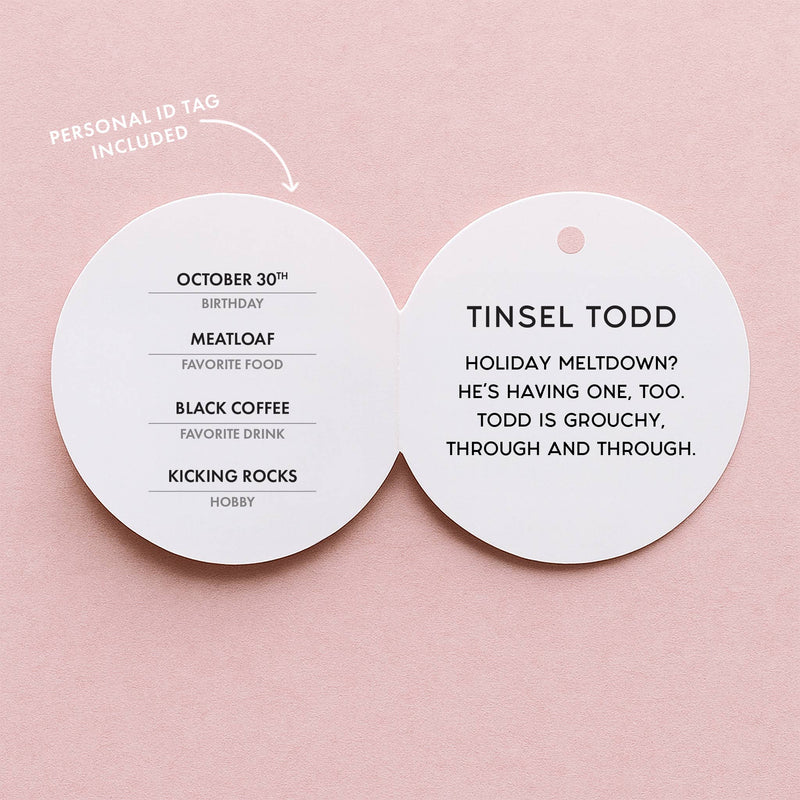 Elf Ornament | Tinsel Todd