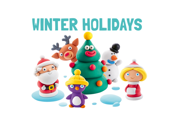 Hey Clay Winter Holidays Set - NEW