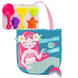 Stephen Joseph Gifts turtle beach tote bag with colorful turtle design, perfect for carrying essentials to the beach or pool.