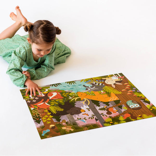 Enchanted Woodland 24-Piece Floor Puzzle