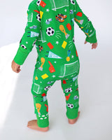 Soccer Bamboo Zippy: 6-12 months