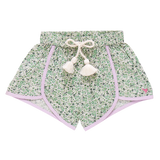 Millie Short Green Mini Ditsy