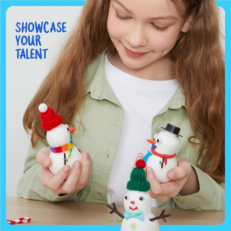 Snowman Making Kit for Kids - Build a Snow Man Craft Kits