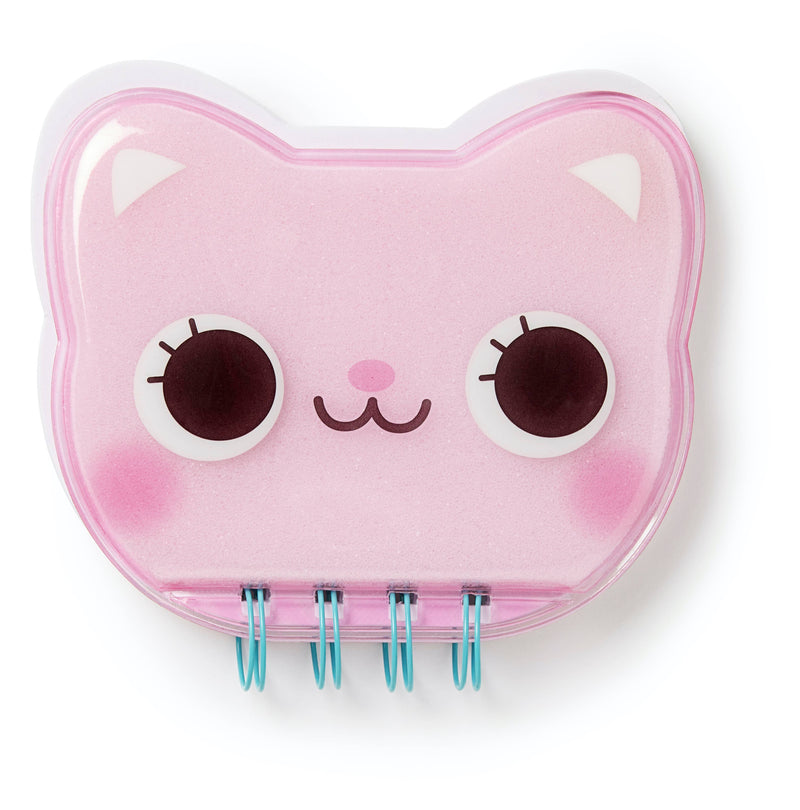 Kawaii Cute Pink Cat A6 Jelly Notebook | Kids Stationery