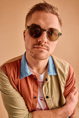 SARDINE - Georgie - Verde Palma Green Sunglasses 