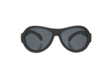 Jet Black Baby and Kid Aviator Kids Sunglasses: 0-2Y / Aviators