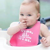 Taylor Swift It's Me Hi Wonder Bib: Pink