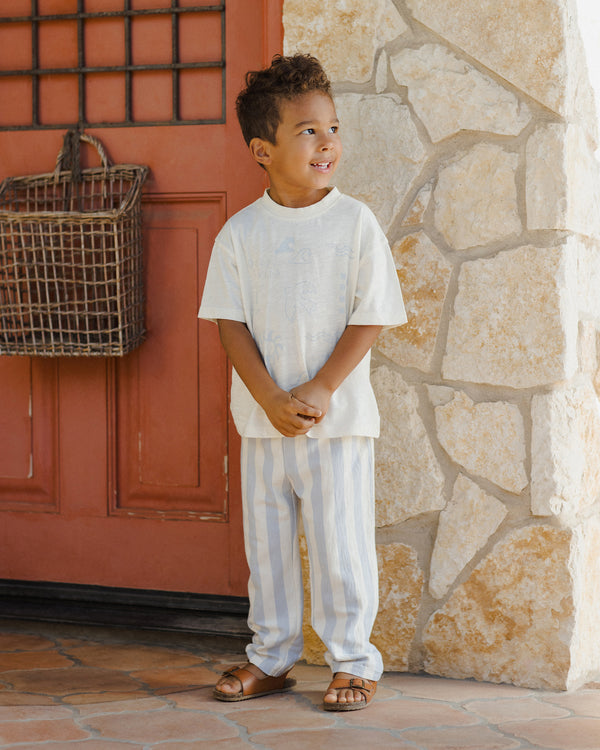 Rory Pant Blue Stripe