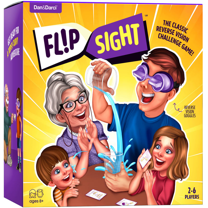 FlipSight Upside Down Goggles Challenge Family Game