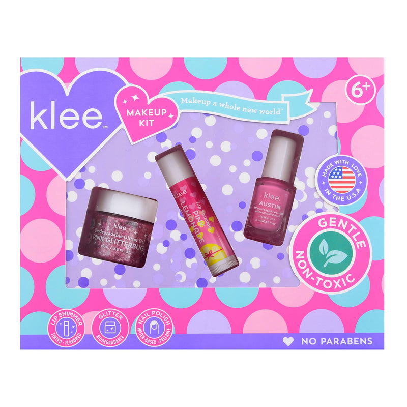 NEW!! Pink Sugar Swirls - Sugar Pop 3-PC Makeup Kit: Pink Sugar Swirls