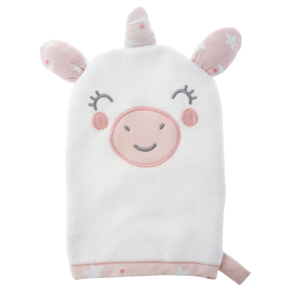 Baby Bath Mitt: Unicorn