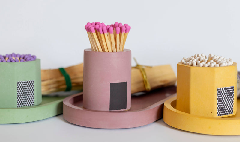 Limited Edition Acai 3 Piece Set w/  Gold Palo Santo: Pink