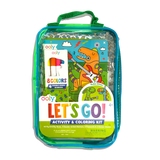 Let's Go!: Activity & Coloring Kit - Robo Dinos