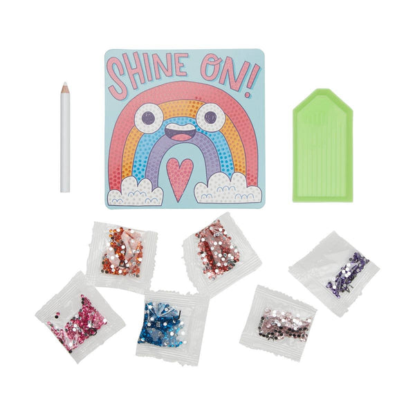 Razzle Dazzle D.I.Y. Mini Gem Art Kit: Rad Rainbow