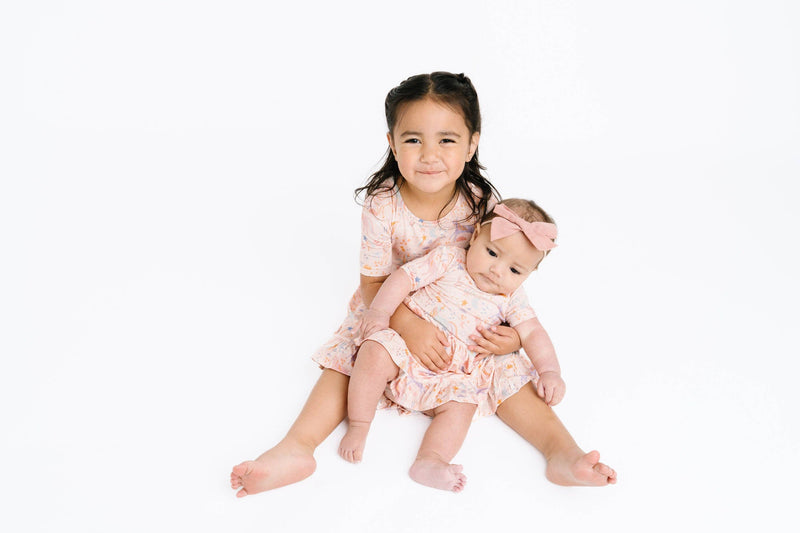 Stardust Unicorns Short Sleeve Bodysuit Bamboo Dress