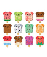 Colorful Pupsicles Shaped Memory Match game by Chronicle Books featuring dog-themed matching cards on a white background.