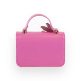 B1207 Bunny Applique Purse (4 Colors): Fuchsia