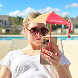 Screen Shade Magnetic Phone Umbrella : Pink/Orange/Yellow
