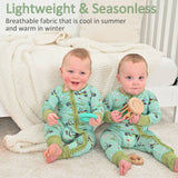 Bamboo Baby Convertible Zipper Pajama Golf A Round: