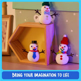 Snowman Making Kit for Kids - Build a Snow Man Craft Kits