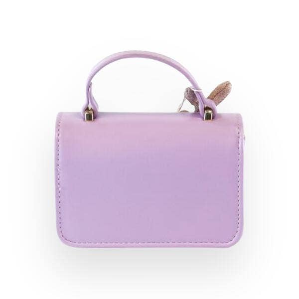 B1207 Bunny Applique Purse (4 Colors): Fuchsia