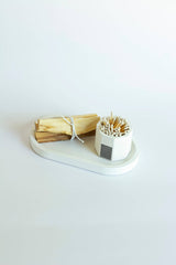 Candle Tray set 3-Piece Palo Santo: Navy