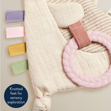 Bitzy Crinkle™ Sensory Toy with Teether: Dino