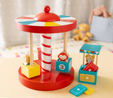 Merry-Go-Round Wooden Carousel
