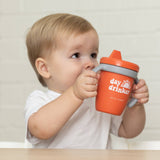 Day Drinker Happy Sippy Cup: Orange