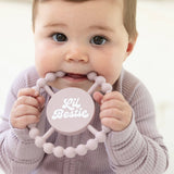 Lil Bestie Happy Teether: Purple