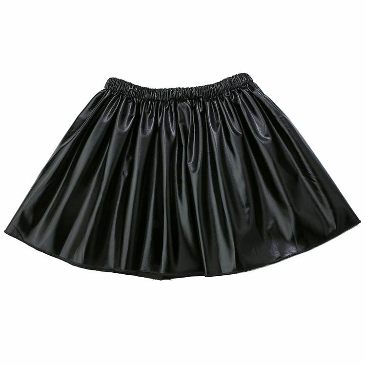 Metallic Skirt: Red / 1-2 year