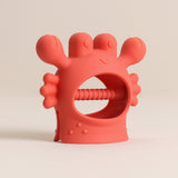 Itzy Ritzy Crab Bitzy Grip™ featuring a cute crab design on a soft, colorful teething and sensory toy for babies.