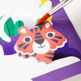 Rainforest Friends Color Magic Water-Reveal Kit with vibrant rainforest animal illustrations and watercolor reveal features.