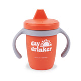 Day Drinker Happy Sippy Cup: Orange