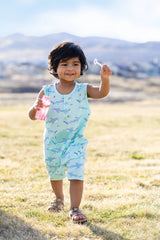 Sleeveless Shorty Henley Romper_Swimming with Sharks: Boy / Swimming with Sharks