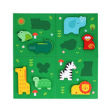 First Bingo Game Animal Friends by Chronicle Books, featuring colorful animal-themed bingo cards and game pieces.