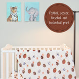 Baby Muslin Swaddle Blanket 47x47 Go Sports!