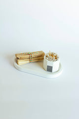 Candle Tray set 3-Piece Palo Santo: Navy